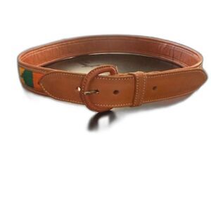 Vintage Boho Guatemalan style Multicolored woven leather belt